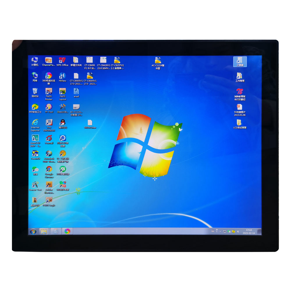 17寸触摸显示器